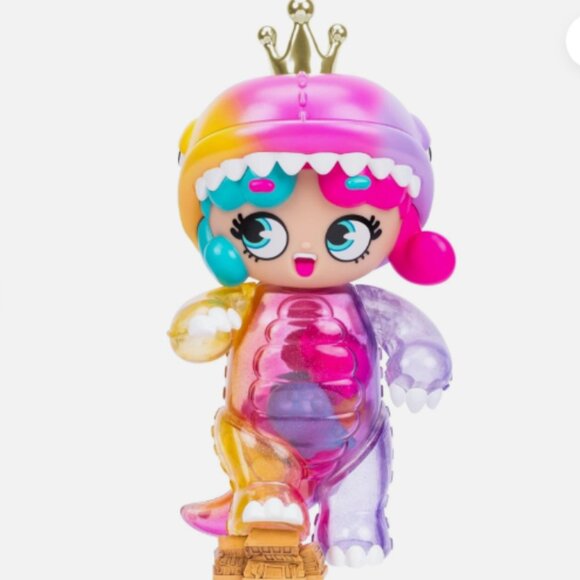 Kween of Rawr 11" Mega Size DELUXE Figure Cool Dinosaur Shaker Fillings NEW+BOX - Picture 1 of 3